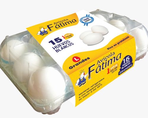 carton 15 huevos